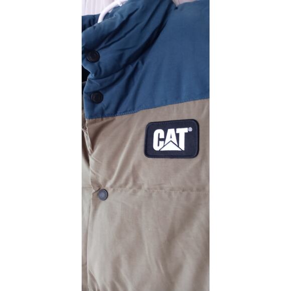 Caterpillar Two Toned Quilted Water Resistant Vest Men's Size Large - Picture 3 of 7